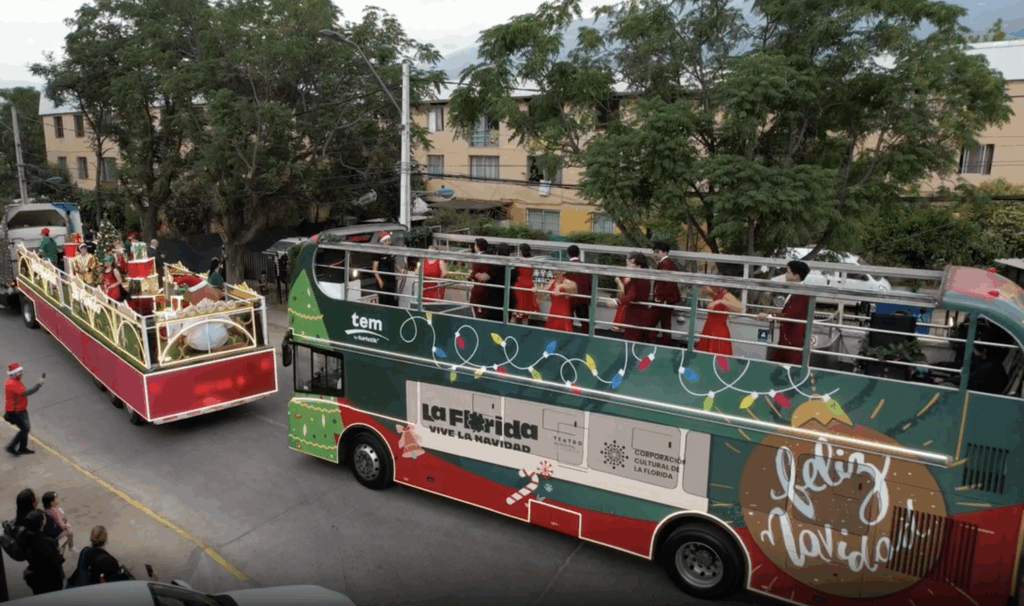 Fuimos parte de la Caravana Navideña de La Florida