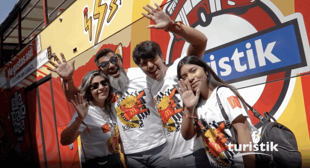 TEM Turistik llevó la previa de Lollapalooza junto a McDonald's